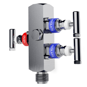 Compact All-Needle Double Block and Bleed Valve