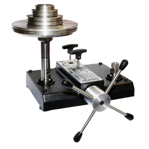 Dual Range Dead Weight Tester 1 to 1200 bar