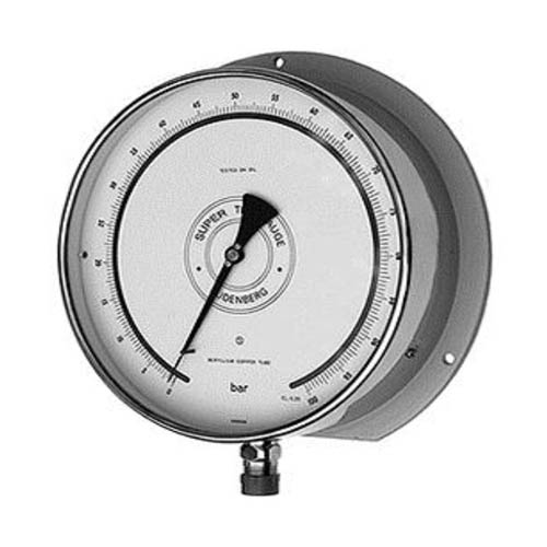 DANCO Gas Test Gauge - 0-15 Psi Brass Gauge With 1/10 Increments